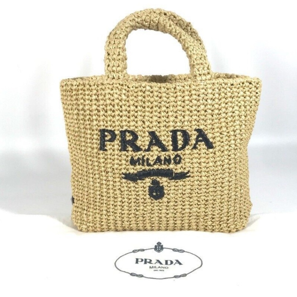 Prada Straw Tote